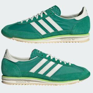 ADIDAS ORIGINALS SL 72 OG W Collegiate Green, 10 W Us/ 42.5 Eur, NWT